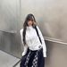 Vintage Gothic Style Embroidered Cross Stand Collar Jacket For Women, Autumn Slim Fit Short Versatile Top Trendy_ecoleips.com