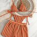 Women's High-Cut Bikini Set With Mesh Panels & Adjustable Ties – Breathable Polyester Swimwear For Beach & Pool (8 Colors, S-Xl)_ecoleips.com
