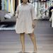 2026 Spring And Summer New Women's Clothing, Fashionable And Elegant Striped Lapel Single-breasted Loose Long Shirt_ecoleips.com