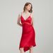 Aria Basics Aria Basics Butterfly Embroidery European And American Lace Nightdress Backless Sexy Slip Dress 100% Mulberry Silk Skin-friendly_ecoleips.com