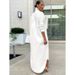 Elegant And Slimming Autumn-Winter Casual Long-Sleeved Coat In Solid Color_ecoleips.com