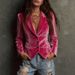 European And American Cross-border Clothing: New Gold Velvet Blazer, Solid Color, Fashionable, Casual, Slim-fit_ecoleips.com