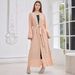 Fashionable Embroidered Robe Middle Eastern Arab Luxurious Gold-Embossed Cardigan Muslim Long Dress_ecoleips.com