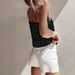 Popular European And American Sexy Backless V-neck Camisole Women, High-end Sequin Fashion Versatile Top For Summer_ecoleips.com