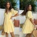 European American Fashion Cross-border Women's Clothing, New Spring-summer Collection, Solid Color Casual V-neck_ecoleips.com