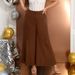 Cross-border Autumn New European And American Style Versatile Plus-size Women's Wide-leg Pants, High-waisted Slim-fit_ecoleips.com