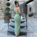 New Arrival Asymmetrical One Shoulder Hollow Out Dress Bodycon Sexy Clubwear High Slit Irregular Hem Mini Dress For Women_ecoleips.com