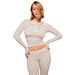 Women's Clothing Solid Color Casual Long Sleeved Two Piece Set Sexy Open Neck American Fashion New Style Ins Style_ecoleips.com