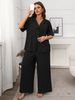 Women’s Clothing Fashion Spring And Summer Temperament Casual Short Sleeved Tops Knitted Trousers Suits_ecoleips.com