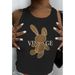 Women's Clothing Sleeveless Tank Top American Style Casual Elegant Fashion Tee For Ladies Spring/Summer Regular Size_ecoleips.com