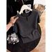 Gray Short Sleeved Knitted T-Shirt Casual Style High End Versatile Base Layer Top for Women New Summer 2026_ecoleips.com