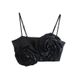 Cross-Border Foreign Trade European And American Women's Clothing 2024 Summer New Stand Collar Embossed Floral_ecoleips.com