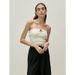 Longmei Ribbed Knit Tube For Women 2026 Spring/Summer New VKC Style Simple Metal Decorated Short Top_ecoleips.com