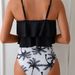 Women's Clothing New Split Swimsuit Bikini Multi Color Floral Halter Neck Bikini Ladies Swimsuit_ecoleips.com