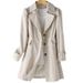 2025 New Fashionable Casual Jacket In Spring And Autumn, Korean Version, Slim Fit, Medium Length, High-Quality_ecoleips.com
