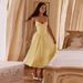 Women’s Clothing Spring And Summer New Trend Waist Suspender Slim Pure Color V Neck Light Luxury Banquet Dress Women_ecoleips.com