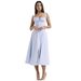 Women's Clothing Sexy Backless Slim Fit Strap Dress Floral Print Split Mid Length Holiday Style Polyester Fabric High Waist A-Line Skirt_ecoleips.com