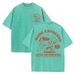 More Espresso Less Depresso Letter Cup Drink Print Washed Womens Tee Shirt Cotton T-Shirts New Breathable Clothes All-Match Top_ecoleips.com