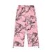 Pink Realtree Camo Cargo Joggers, Baggy Wide Leg Trousers With Drawstring, Streetwear Pants For Men/Women_ecoleips.com
