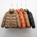 Short Down Jacket Winter Women's Bread Jacket New Small Warm White Duck Down Thickened Stand-up Collar Jacket_ecoleips.com