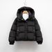 Pinghu Short Down Jacket For Women Winter New Korean Version Regular Simple Hooded Petite Warm Puffer Coat_ecoleips.com