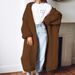 Oversized Longline Cardigan – Chunky Knit Open Front Coat With Crochet Detail (S-3XL, 10 Colors)_ecoleips.com