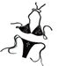 2026 Women's Summer Sexy Print Bikini Set Two Piece Beach Party Clothing European American Style Hot Girl_ecoleips.com
