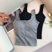 Women's Clothing Wire-Free Modal Camisole Backless Design Padded Women's Top Outerwear Base Layer Sexy Comfortable Fit_ecoleips.com