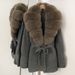 Luxury Oversized Knit Cardigan With Fox Fur Collar – Elegant Longline Open-Front Coat For Women (Chic & Cozy Winter To Spring Transition)_ecoleips.com