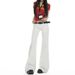 In-stock White Low-waist Flared Jeans Women, Spring/summer Slim-fit Stretch Straight-leg Bell-bottom Pants, Available_ecoleips.com