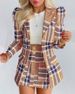 Women's Long Sleeve Blazers Streetwear Flower_ecoleips.com