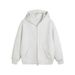 Unisex Oversized Velvet Cardigan Sweater - Cozy Winter Couple Jacket With Lazy Style, Trendy Plush Fabric For Men & Women_ecoleips.com