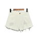 Plus Size Ripped Denim Shorts For Women Frayed Edges American Street Style Retro A-Line Hot Pants Summer Wear_ecoleips.com
