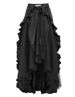 2025 New Female Gothic Large Irregular Umbilical Half Length Dance Skirt_ecoleips.com