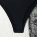 Conservative European American Style Women's Swimsuit Solid Color Three Piece Set Push Up Sports Bikini Tight Fitting_ecoleips.com