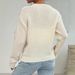 3D Floral Embroidered Cardigan – Oversized Knit Sweater With Handcrafted Appliqués (4 Sizes, Breathable Polyester Blend, V-Neck)_ecoleips.com