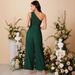 Women's Clothing Spring And Summer Temperament Oblique Shoulder Sling Strap Jumpsuit_ecoleips.com