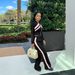 Color Block Striped Wide Leg Pants Set for Women Trendy Casual Two Piece Cross Border Style European American Fashion 2026_ecoleips.com