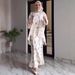 Printed European And American Home-style Foreign Trade Women's Casual Robe 2025 Dress Set New Comfortable Spring-summer_ecoleips.com