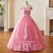 Elegant Sequin Evening Gresses For Women, One-Shoulder A-Line Long Party Dress For Banquet, Prom, Host, Pageant, Cocktail_ecoleips.com