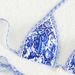 Women's Clothing New Split Print Blue And White Porcelain Bikini_ecoleips.com