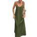 Women's Sexy Deep V Neck Sleeveless Halter Maxi Dress – French Style Elegant Casual Resort Gown 2026_ecoleips.com
