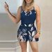 Women's Clothing Casual Women's Wear Printed Suspender Suit Shorts_ecoleips.com