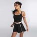 2026 New Dress Contrasting Color Breathable Fashion Sports Running Badminton Safety Pants Anti-light Tennis Skirt Women_ecoleips.com