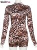 Weird Puss Leopard Print Romper Women 2024 Autumn Trend Hipster Long Sleeve O-Neck Skinny Stretch Streetwear Sexy Playsuits_ecoleips.com