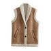 Aria Basics 2023 Autumn/Winter New Women's Fashion Cross-Border Foreign Trade Wholesale European And American Ins Suede Warm_ecoleips.com