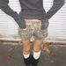 Women’s Clothing Retro Hot Girl Street Denim Shorts Washed Leopard Print Strappy Hot Pants Low Waist Slim Denim Shorts Ins_ecoleips.com