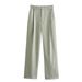 Women's European American Style Straight Leg Pants And Short Jacket Set Spring New Arrival Wholesale 2024_ecoleips.com