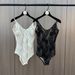 White Lace Slim Fit Women's Bodysuit Backless Camisole Hot Girl Style Top Spring Summer Outerwear For Women_ecoleips.com
