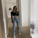 Women's Fashion 2023 Autumn New Vintage Slanted Waistband Design High-Waisted Straight Wide-Leg Floor-Length Jeans_ecoleips.com